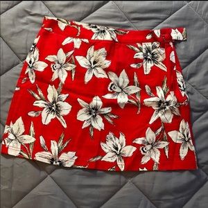 Forever 21 floral skirt